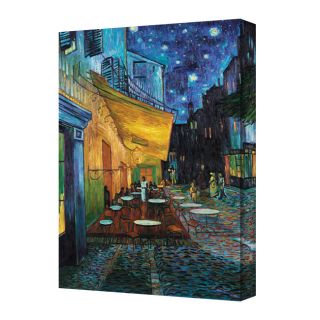 Vincent Van Gogh The Caf Terrace on the Place du Fourm, Arles 8 x 12