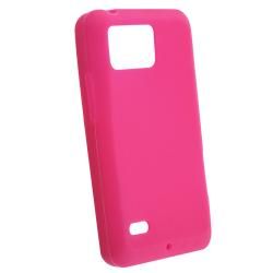 Hot Pink Silicone Skin Case for Motorola Droid Bionic XT875