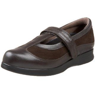 Shoe Womens Desiree Flat,Brown Calf/Brown Nubuck,9 N (AA) US Shoes