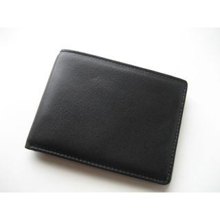 Joseph Daniel Black Leather Bi fold Wallet