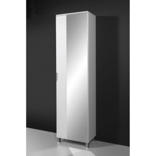 LIQUID armoire haute blanche 49 cm   Achat / Vente ARMOIRE DE TOILETTE
