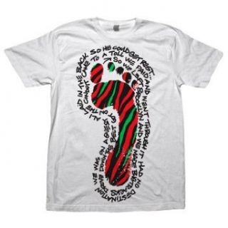A Tribe Called Quest   Lyrics Foot   T Shirt Clothing