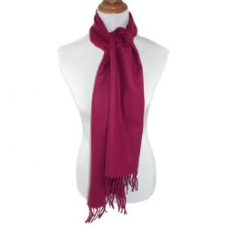 David & Young Womens Winter Solid Scarf Clothing