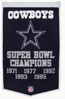 Dallas Cowboys NFL Superbowl Championship Banner