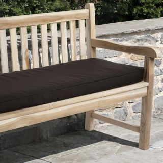 Clara 60 inch Outdoor Brown Bench Cushion with Sunbrella Fabric