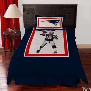 New England Patriots Tom Brady 4 piece Comforter Set
