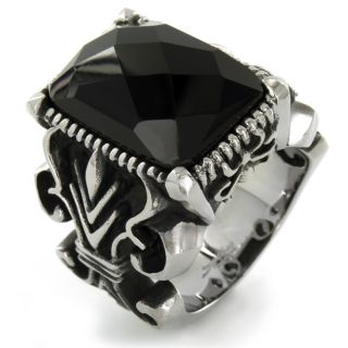Stainless Steel Onyx Royal Ring Today $30.99 4.8 (19 reviews)