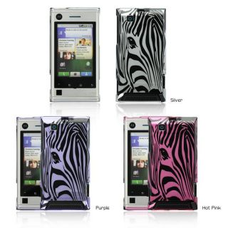 Premium Motorola Devour A555 Zebra Face Protector Case