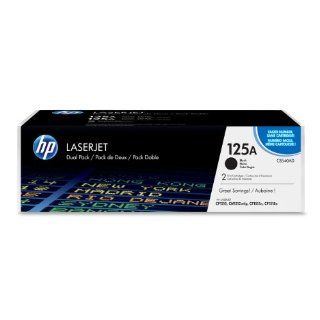 HP CB540AD Laserjet 125A Dual Cartridge   Retail Packaging