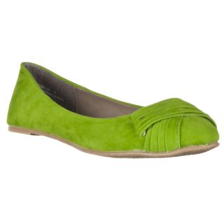 Riverberry Womens Jump Ruched detail Microsuede Flats Today $28.99