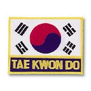 Korean Flag/Tae Kwon Do Patch