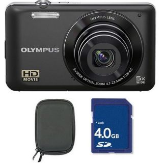 Olympus VG 140 14MP Digital Camera with 4GB Kit (Refurbished
