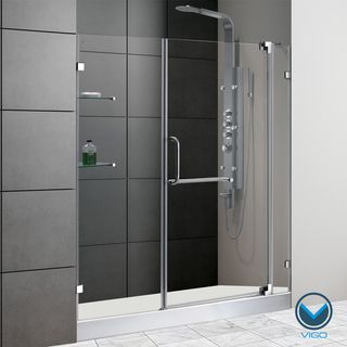 Vigo 60 inch Frameless Shower Door