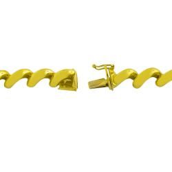 14k Yellow Gold Polished San Marco Bracelet (7.8 mm)