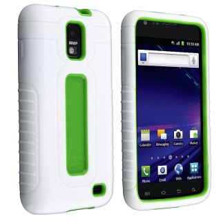 White/ Green Duo Shield Case for Samsung Skyrocket i727