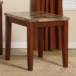 Creston Faux Marble Top Coffee, End and Sofa Table (Set of 3