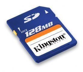 Kingston 128 MB Secure Digital Memory Card (SD/128