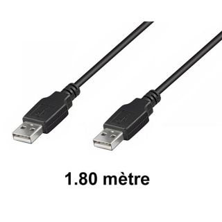 Elypse Cordon USB 2 A M/M 1.80   Achat / Vente CABLE ET CONNECTIQUE