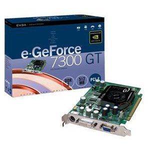 eGeForce NVIDIA 7300 GT Video Graphics Card, 350MHz Clock, 512MB, 128
