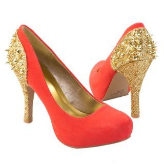 Glitter Almond Toe Classic Platform High Heel Stiletto Pump Shoes