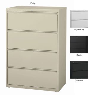 Hirsh HL10000 Series 36 inch Wide 4 drawer Commercial Lateral File