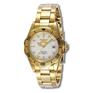 Invicta Mens Pro Diver 23k Goldplated Watch