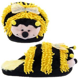 Ladies Girls Women Cute Bumble Bee Yellow Slippers item# kk2328 Shoes