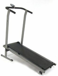 Stamina InMotion Manual Treadmill (Pewter Grey, Black
