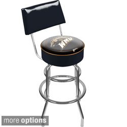 Trademark Games Officially Licensed Collegiate Padded Bar Stool with