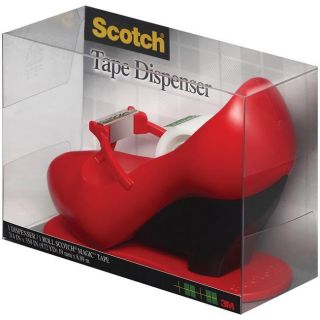 Scotch Red Shoe Magic Tape Dispenser