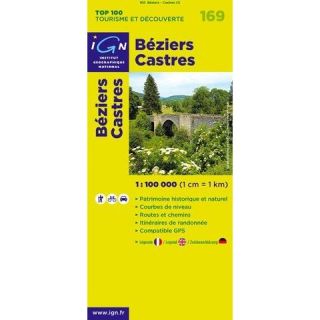 BEZIERS ; CASTRES ; 169   Achat / Vente livre Ign pas cher