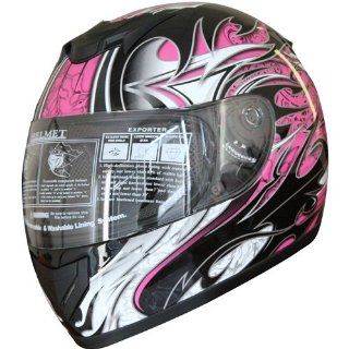 Face Sports Motorcycle Helmet DOT (509) 136 Pink