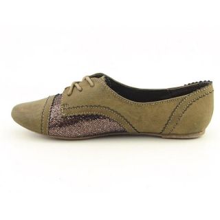 Not Rated Womens Twinkle Twinkle Brown Flats & Oxfords