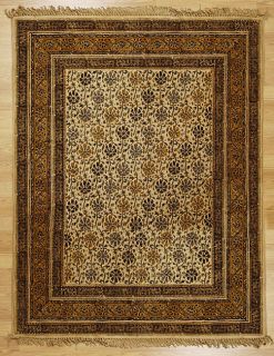Indian Hand woven Royal Area Rug (5 x 8)
