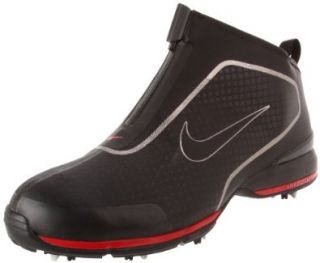 Golf Mens Nike Zoom Bandon Golf Shoe,Black/Varsity Red,10 W US Shoes