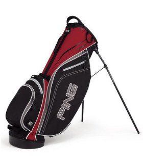 Ping 2012 4 Series Golf Stand Bag (Black/Inferno) Sports