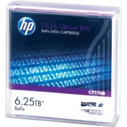 HP LTO 6 Ultrium 6.25 TB BaFe RW Data Cartridge Today $125.99