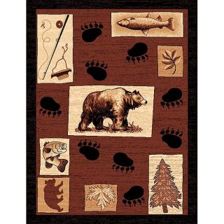 The Lodge Bear Paw Southwestern Rug (4 x 6) Today $69.99