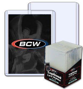 Pack LOT of BCW 3 X 4 X 3.5 mm   Thick Card Topload Holder 120 to 138