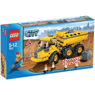 Lego City   Le camion benne   7631   Contient un ouvrier   189
