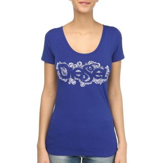 DIESEL T Shirt Ally Femme Bleu royal   Achat / Vente T SHIRT DIESEL T