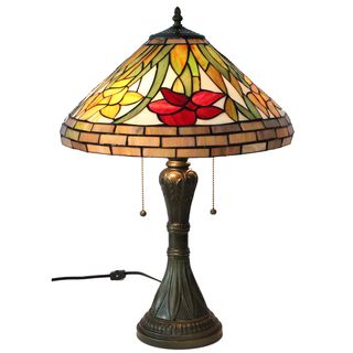 Tiffany style Amora Lighting Daffodil Table Lamp