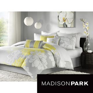 Madison Park Brianna 7 piece Comforter Set with Polyester Fill
