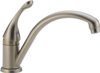 Delta 141 SS DST Collins Single Handle Kitchen Faucet, Stainless