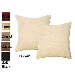 Jenny George Designs Sylvan Chenille Decorative Pillows (Set of 2