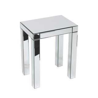 Ave Six Reflections Mirrored Accent Table