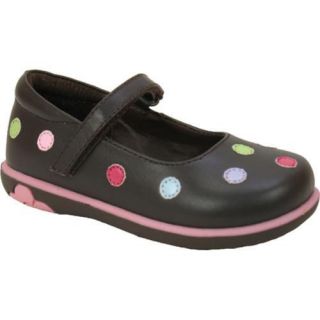 Girls Willits Freckles Brown Leather/Multi Dots