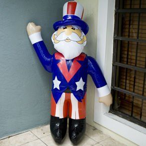 Jumbo Inflatable Uncle Sam Toys & Games