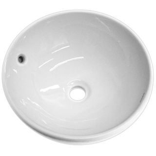 Round Ceramic White Vessel Sink Today $100.99