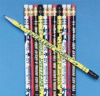 Motivational Pencils (Pack of 144) Toys & Games